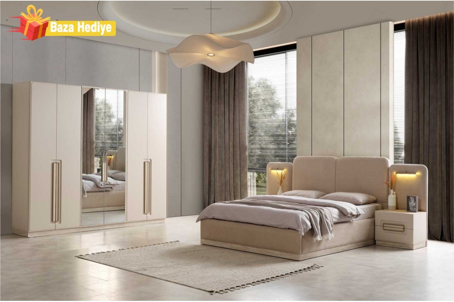 Akkor Yatak Odası Takımı %100 MDF