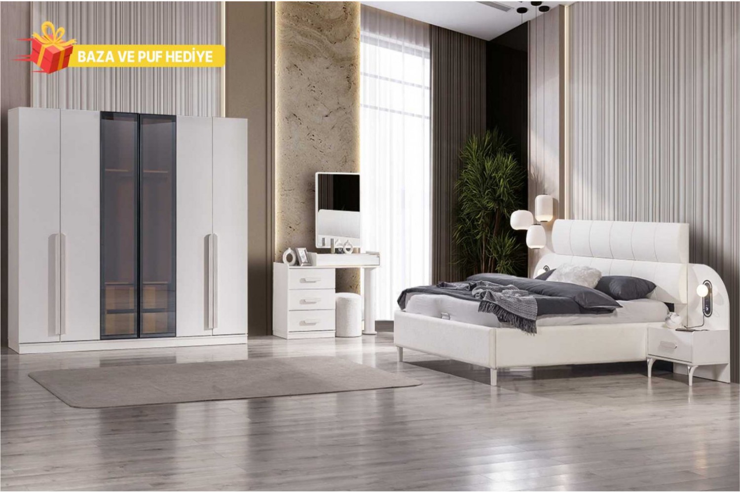 Arma Yatak Odası Takımı %100 MDF