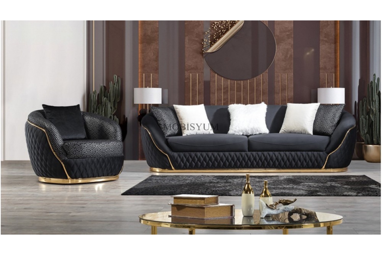 Kuğu Modern Koltuk Takımı