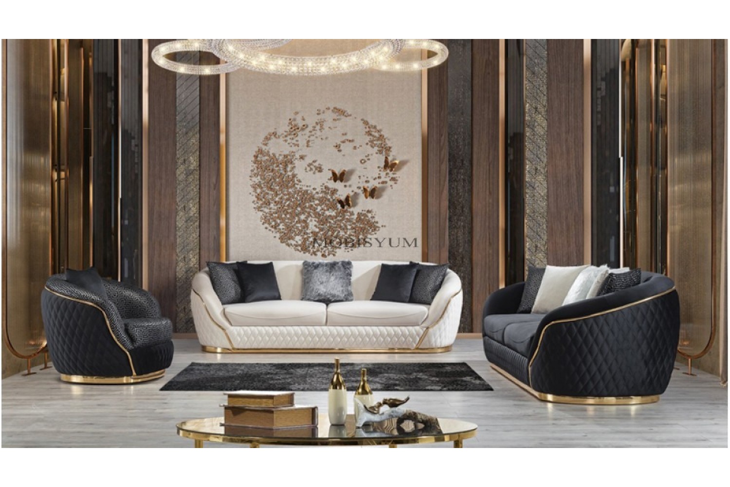Kuğu Modern Koltuk Takımı