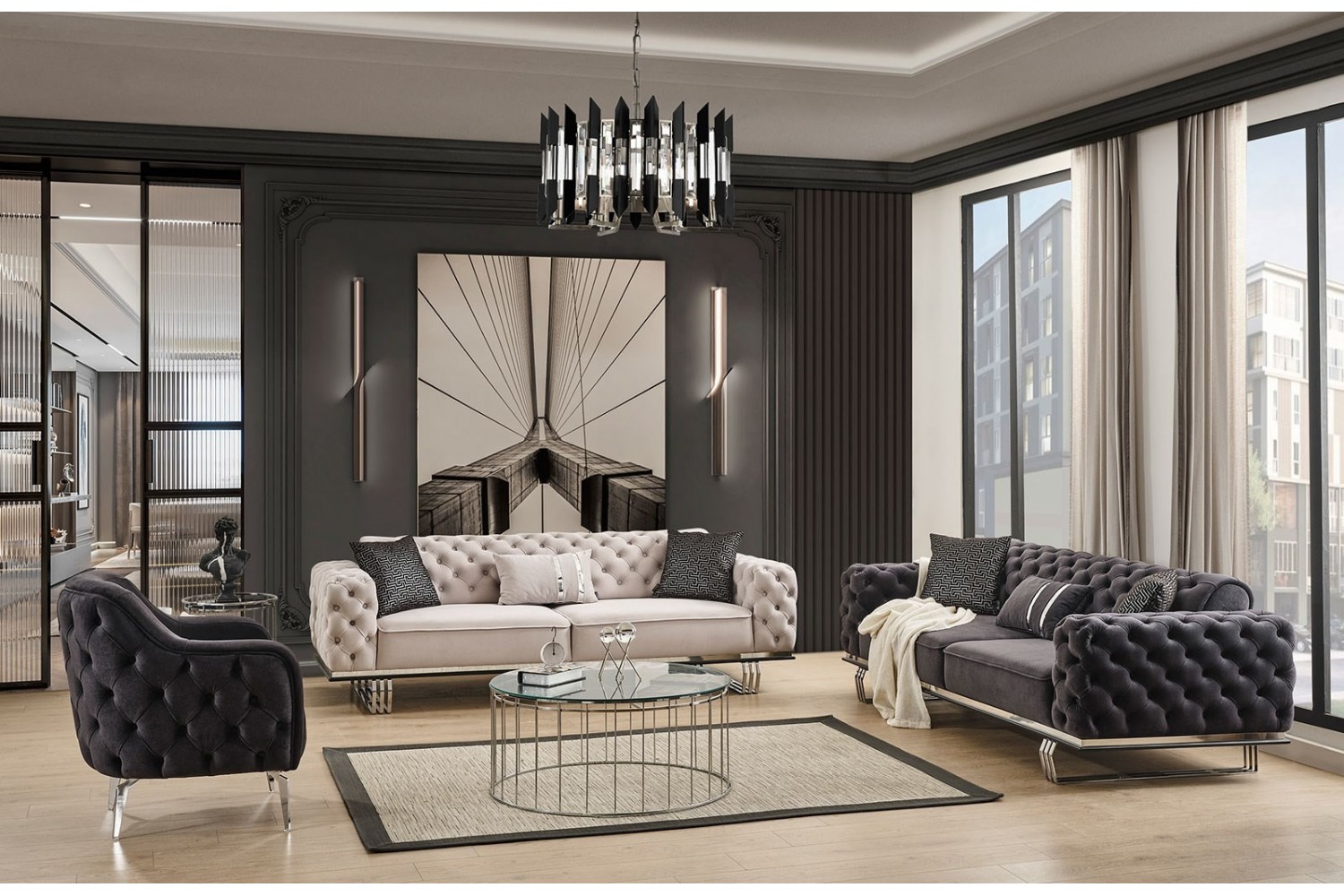 Luxury Chester Koltuk Takımı